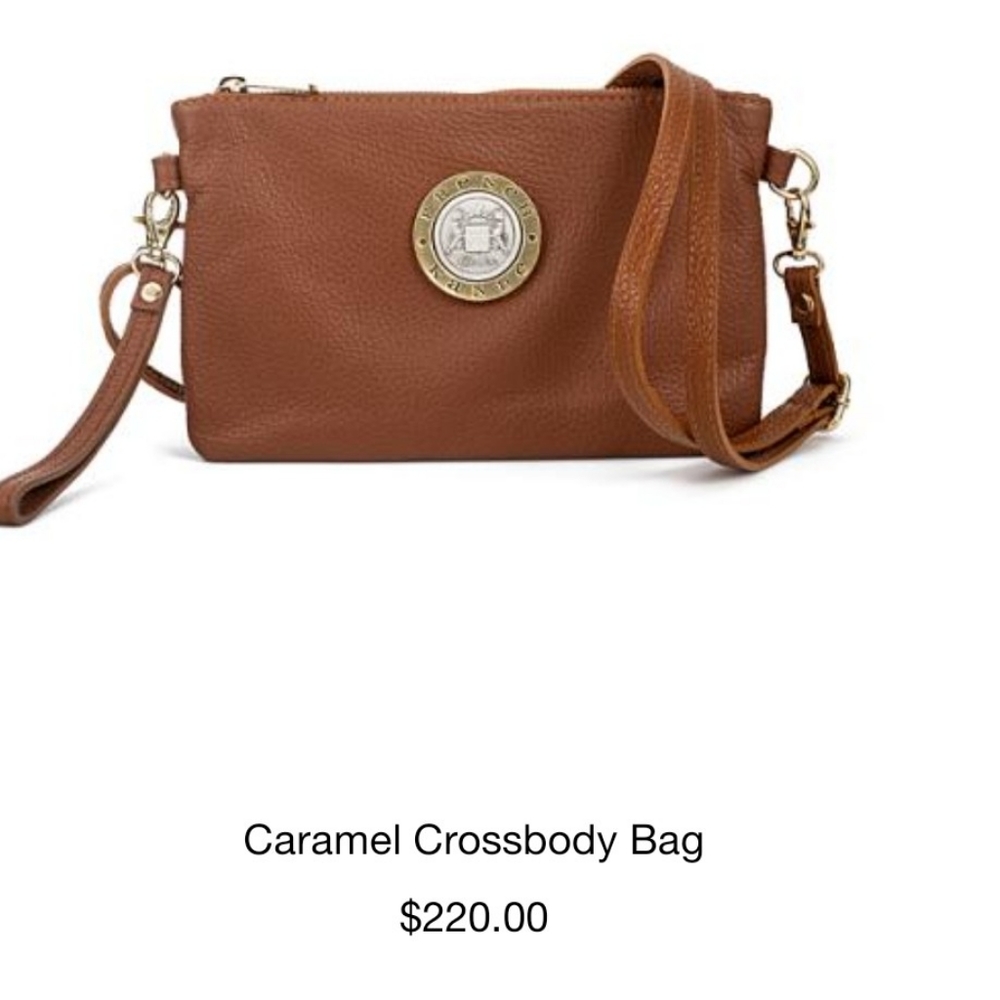 French Kande Leather Crossbody Bag